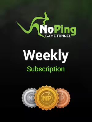 NoPing Game Tunnel Weekly Subscription NoPing Key GLOBAL