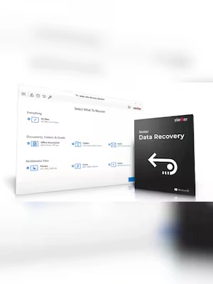 Stellar Data Recovery 10 | Standard (PC) (1 Device, 1 Year) - Stellar Key - GLOBAL