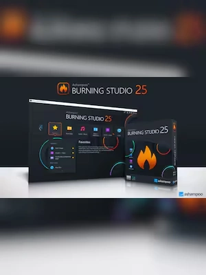 Ashampoo Burning Studio 25 (1 Device, Lifetime)  - Ashampoo Key - GLOBAL