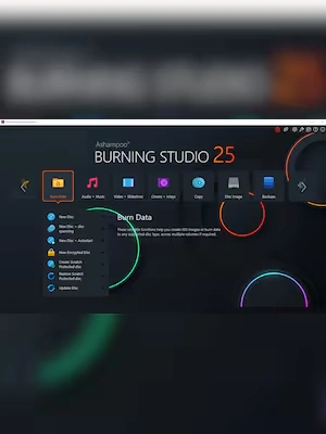 Ashampoo Burning Studio 25 (1 Device, Lifetime)  - Ashampoo Key - GLOBAL