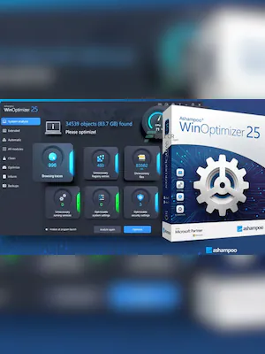 Ashampoo WinOptimizer 25 (3 PC, Lifetime) - Ashampoo Key - GLOBAL