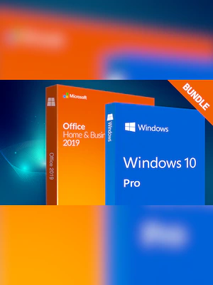 Microsoft Windows 10 Pro & Microsoft Office Home & Business 2019 (Mac) bundle - Microsoft Key - GLOBAL