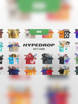 HypeDrop Gift Card 50 EUR - HypeDrop Key - GLOBAL