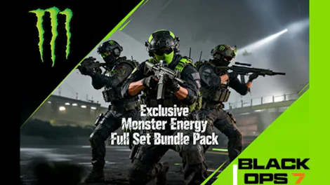 Call of Duty: Black Ops 7 Exclusive Monster Energy Full Set Pack (PC, PS5, PS4, Xbox Series X/S, Xbox One) - Call of Duty Official Key - GLOBAL