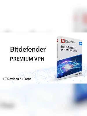 Bitdefender Premium VPN (PC, Android, Mac, iOS) 10 Devices, 1 Year - Bitdefender Key - GLOBAL