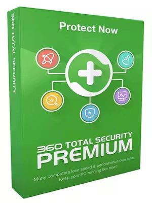 360 Total Security Premium (PC) - 5 Devices 1 Year Key - GLOBAL