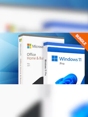Microsoft Windows 11 Home & Microsoft Office Home & Business 2021 (Mac) bundle - Microsoft Key - GLOBAL