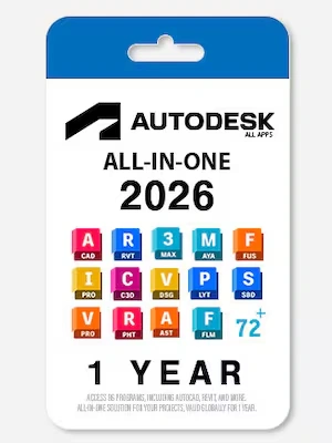 Autodesk Apps Collection 2026 (PC, Mac) (1 User, 1 Year)  - Autodesk Key - GLOBAL